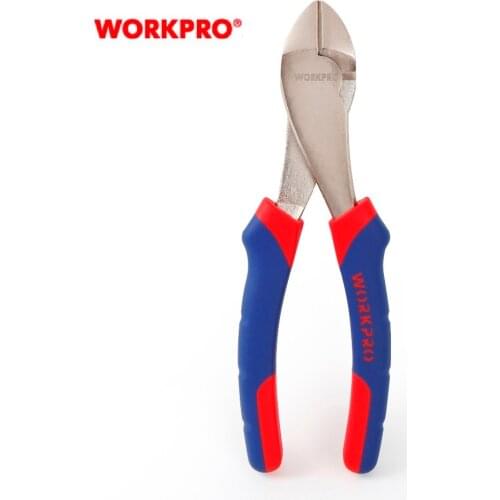 WORKPRO 7'' Heavy Duty Diagonal Pliers Cable Cutter Pliers Durability and Comfort Grip Handle