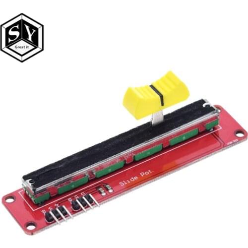 1PCS Great IT Slide Potentiometer 10K Linear Module Dual Output for Arduino AVR Electronic Block
