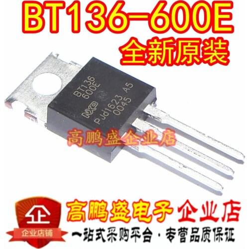 100% Original New In stock BT136-600E TO220 4A 600V