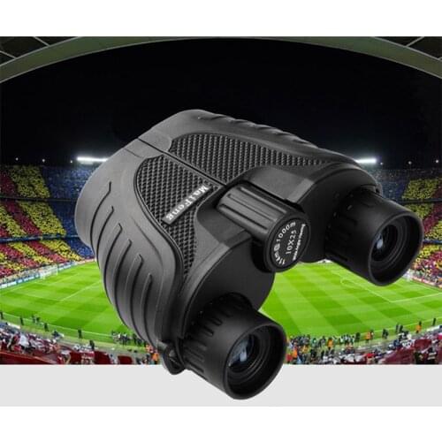 10X25 Binoculars Powerful Zoom Long Range Telescope Optical Green Film Waterproof BAK4 Professional Hunting Scope X508B