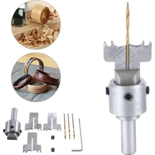 19/20/21mm Blade Wood Ring Maker DIY Wooden Thick Ring Router Drill Tool Jewelry Ring Knife Milling Cutter Quality Steel Blade