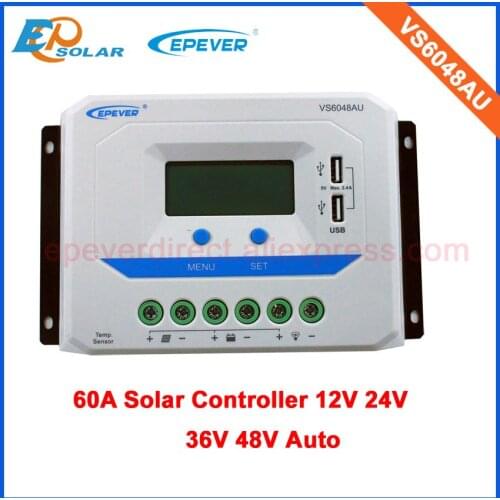 45A 30A 60A controllers VS3048AU VS4548AU VS6048AU solar system with lcd display 12v 24v 36v 48v auto work