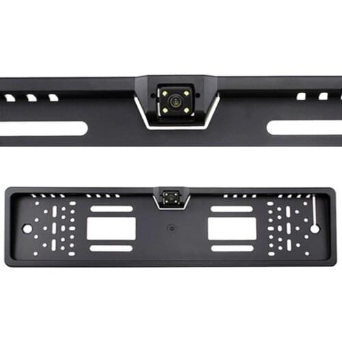 Led License Plate Frame Reversing Rear View Camera Ccd Reversing Image System Super-easy Installation