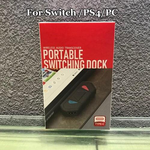 Wireless Bluetooth 5.0 Adapter USB Transceiver Audio Headset Receiver for Nintendo Switch/PS4/PC Accessories