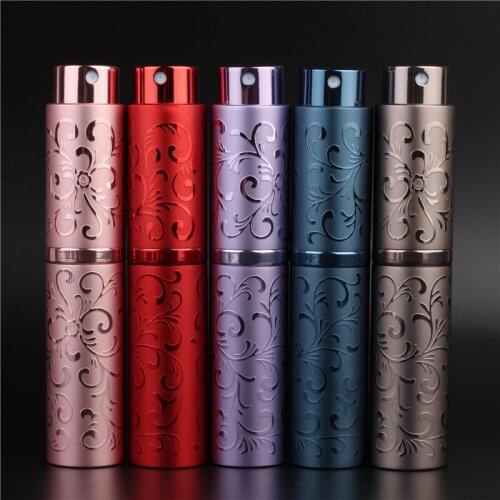 100pcs/lot 10ml Travel Mini Portable Refillable Perfume Parfum Atomizer Spray Bottles Empty Cosmetic Containers