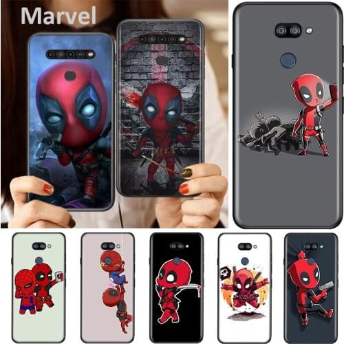 Deadpool Marvel Cartoon For LG K92 K62 K52 K42 K31 K22 K71 K61 K51S K41S K30 K20 G8 G8S G8X ThinQ Silicone Phone Case