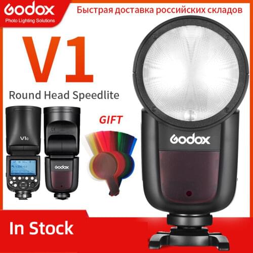 Godox V1 Speedlight V1C V1N V1S V1F V1O V1P TTL HSS 1/8000s Li-ion Battery Speedlite Flash for Canon Nikon Sony Fuji Pentax