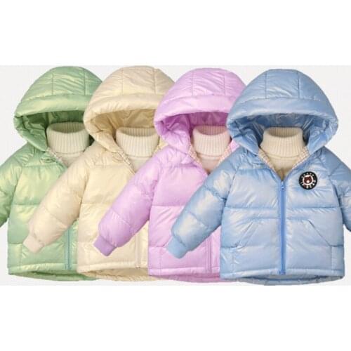 New Lightweight Cotton-padded Clothes for Small and Medium-sized Children Childrens Down Padded Jacket