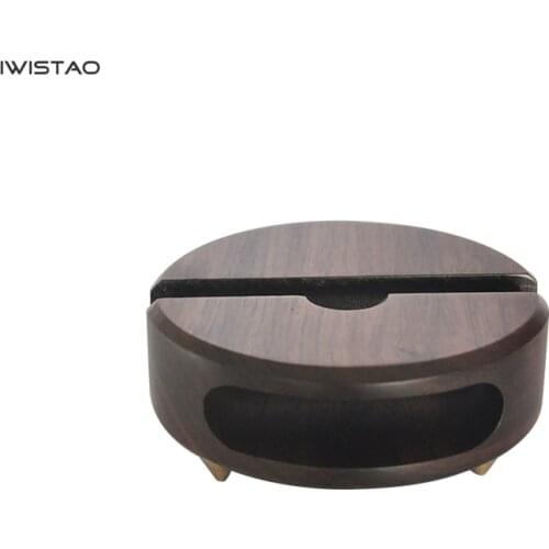 IWISTAO Empty Wooden Speaker Loudspeaker Unplugged Solid Wood Smartphone Base