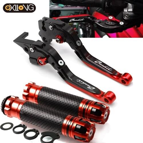 For SUZUKI GSF1200 BANDIT 2001-2006,GSF1250 GSF650 GSF650S GSF650N BANDIT 2007-2015 Brake Clutch Levers Handlebar Hand Grips