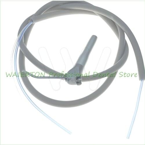 Dental Air Water 3-Way Syringe Triple Spray&2pc Nozzle Tip&Tubing/Tube Pipe Hose