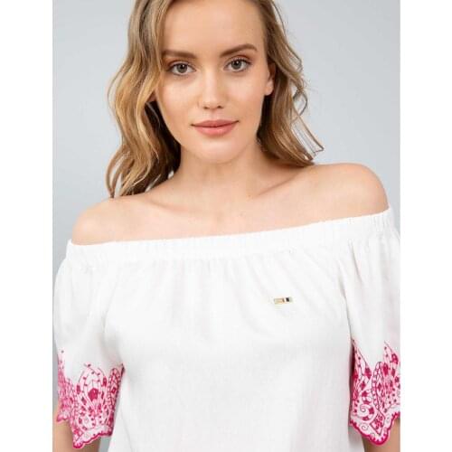 U.S. POLO ASSN Womens White Shirts