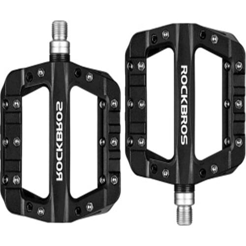 Rock brothers bicycle pedal Palin mountain bike nylon pedal bearing riding pedal bicycle accessories outdoor