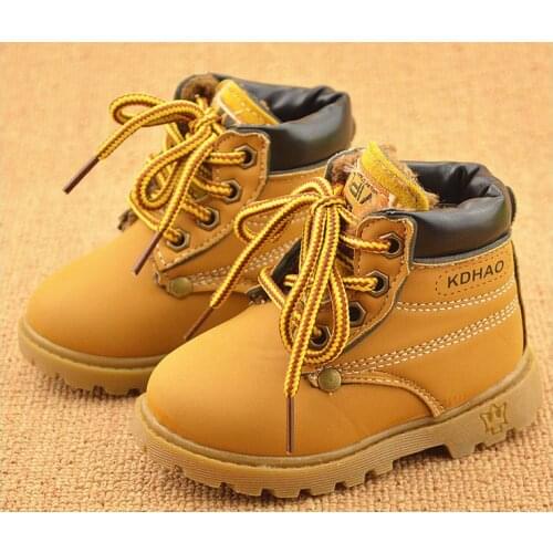 XYSSWW Children's Leather Shoes