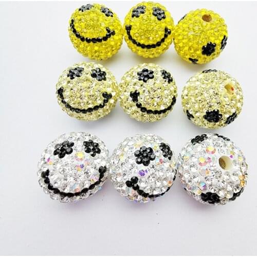 10pcs 22mm diy acrylic acrystal roundball beads hairbands.for woman hairpin headwear jewelry making accessories2020wholesale