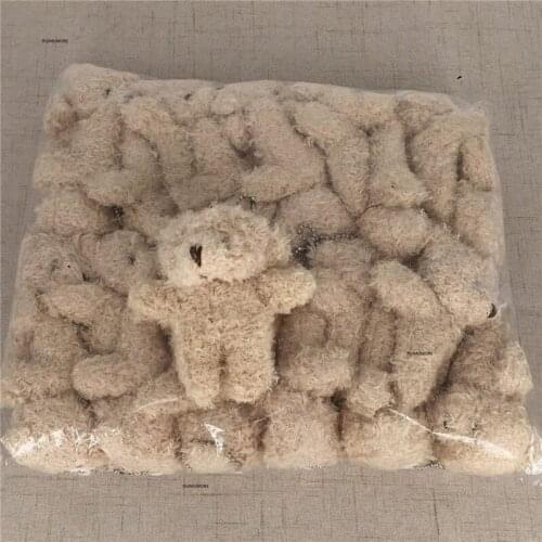 40PCS Wholesale 9CM Approx. MIX Models - Stuffed Bear Plush Toy , Multi Colors Etc. Delicate Keychain Doll