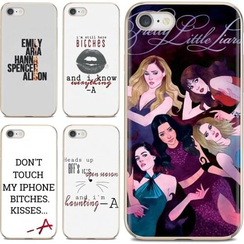 Free Silicone Phone Case For Samsung Galaxy A10 A30 A40 A50 A60 A70 a12 a31 a41 a51 a71 a20e a21s M30 Pretty Little Liars simple