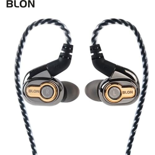 BLON BL-05 BL03 2nd Generation 10MM Carbon Nanotube CNT Diaphragm In Ear Earphone Detachable 2PIN 0.78mm Cable BL03 BL05
