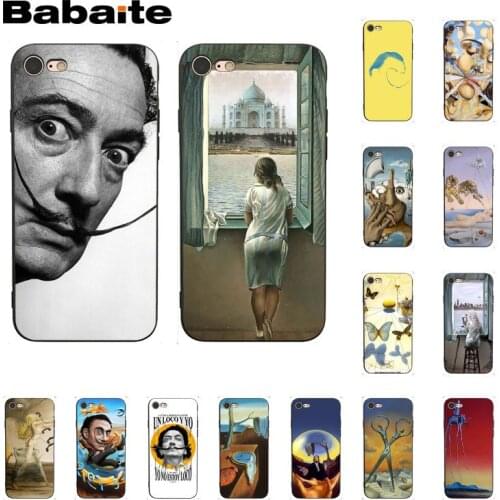 Salvador Dali Art Phone Case for iphone 12 11 Pro 11Pro Max 8 7 6 6S Plus X XS MAX 5 5S SE XR 12mini