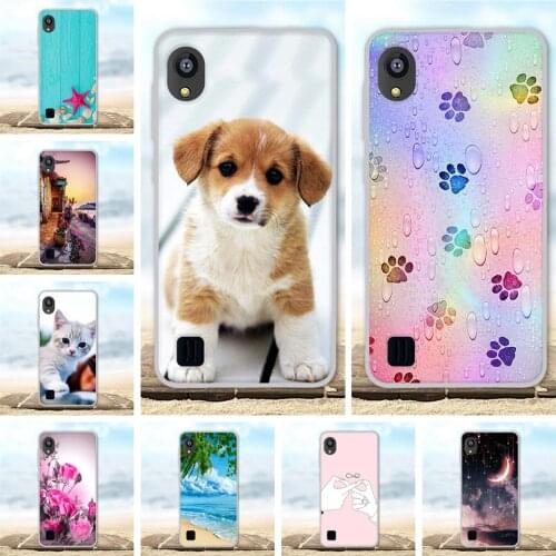 For ZTE Blade A3 2019 A5 2019 A7 2019 Case Soft TPU Silicone For ZTE Blade V10 V10 Vita Cover Beach Pattern For ZTE Blade L8 Bag