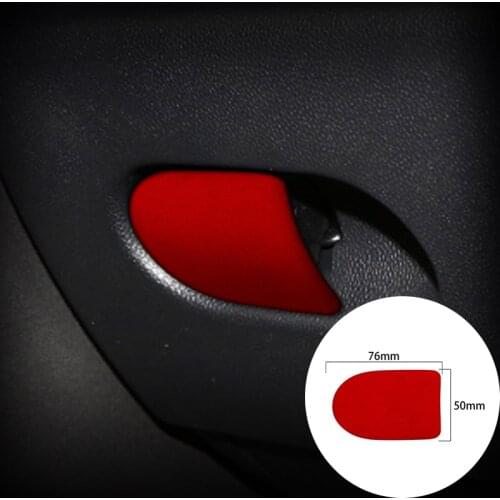 For BMW MINI F55 F56 F57 Alcantara Suede Car Storage Box Panel Strip Cover Car Trim Stickers Internal Accessories Car-styling