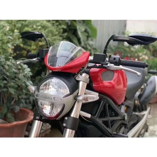 For Ducati Monster 696 796 1100 1100S Motorcycle Accessories Sports Deflector windshield WindScreen