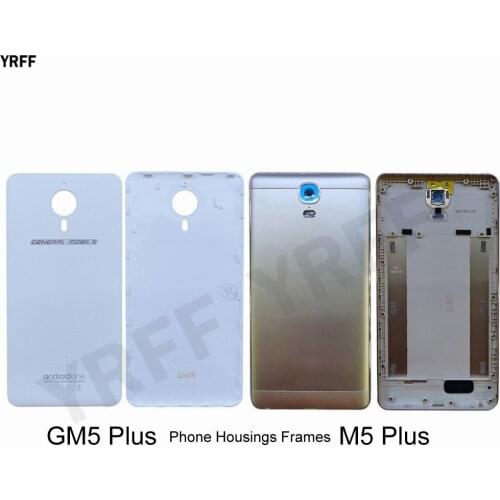 For Gionee Marathon M5 Plus GN8001 GN8001L Phone Housings Frames For Gionee General mobil GM5 Plus Battery Back Cover Case