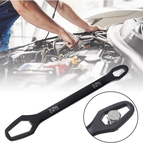8-22mm Ratchet Wrench Double Ended Spanner Repair Hand Tools for Car Bicycle Open End Wrench Multifunctional Wrench