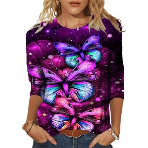 Women's T-shirts With Print Feng Wang Bao China
