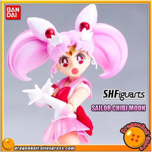 "Pretty Guardian Sailor Moon" Original BANDAI Tamashii Nations SHF/ S.H.Figuarts Action Figure - Sailor Chibi Moon
