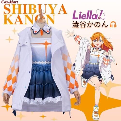 Hot Anime LoveLive! SuperStar!! New Team Liella Cosplay Costume Cute SJ Uniform Female Activity Party Role Play Clothing S-XL