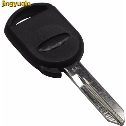 Jingyuqin No Chip Car-Styling Transponder Key Shell Cover Case For Ford Lincoln Mercury Uncut Key Blank Case (can install chip)