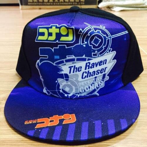 Detective Conan Anime Casual Cap Summer Cool Nylon Hip-hop Hat for Men or Women Type 1