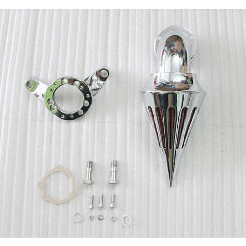 Motorcycle Chrome Spike Air Cleaner Kits Intake Filter For Harley CV Carburetor Delphi V-Twin Moto