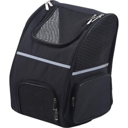Pet Cats And Dogs Out Portable Backpack Foldable Backpack Breathable Pet Backpack