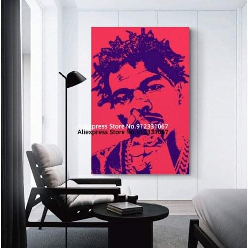 Hip Hop Rapper Lil Baby Poster Dominique Jones Room Aesthetics Art Poster Decorative Painting Canvas Wall Art Living Room Poster