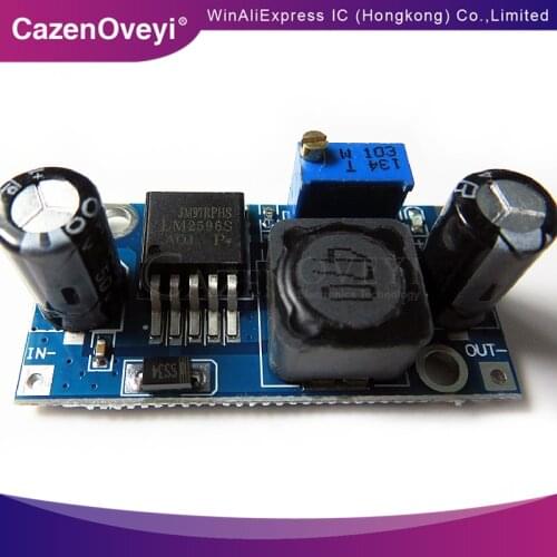 1PCS LM2596s DC-DC step-down power supply module 3A adjustable step-down module LM2596 voltage regulator 24V 12V 5V 3V In Stock