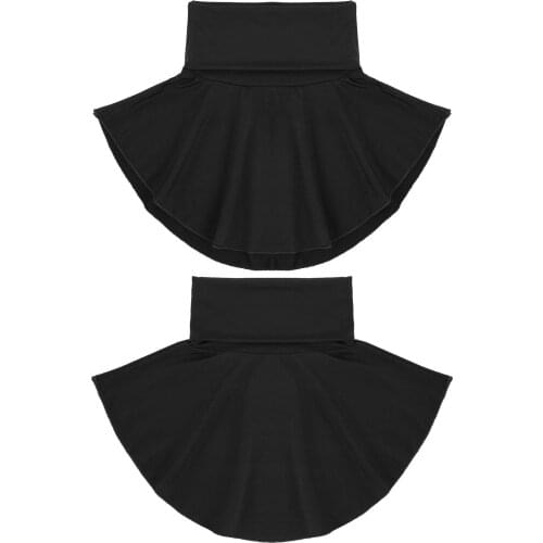 1 Women Neck Warmer Autumn Winter Fake Collar Detachable Half Top Blouse False Mock Dickey Collar Fashion Faux Turtleneck Choker