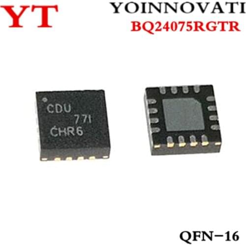 10pcs/lot BQ24075RGTR BQ24075 CDU LI-ION CHARGE MGMT QFN16 Best quality