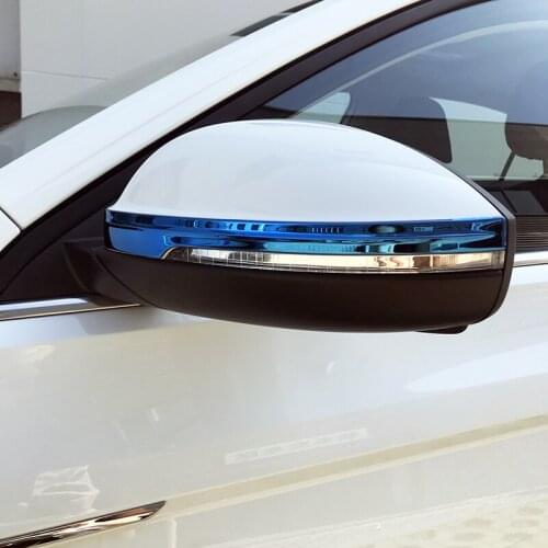 2pcs for BORA PLUS 2019-2020 Rearview mirror Anti-collision bar Scratch prevention decorate