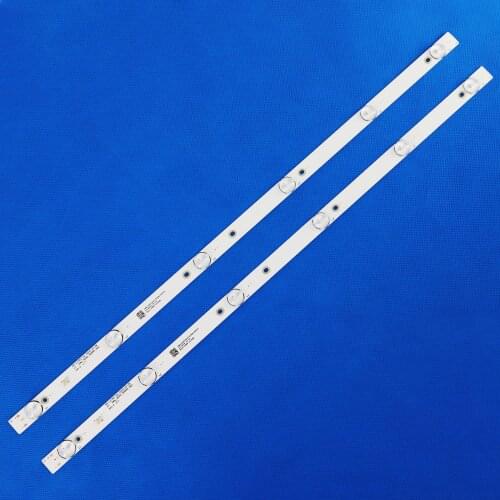 2pcs x32 inch LED Backlight Strip for Tv MS-L1343 JL.D32061330-081AS-M FZD-03 E348124 HM 32v L2202 L1074 6-LEDs 6V 580mm