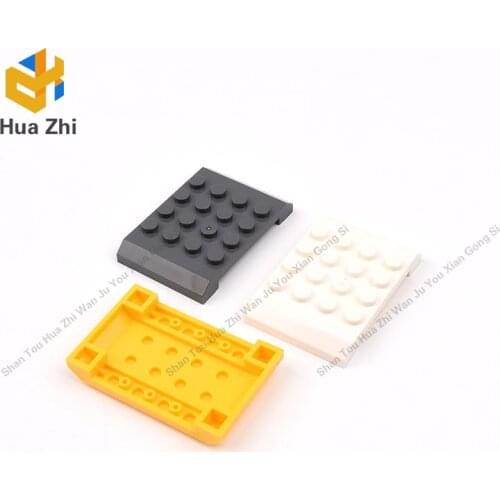 Building Blocks Parts 32739 6PCS Slope 4 x 6 x 2/3 Double LEGOING MOCS Education