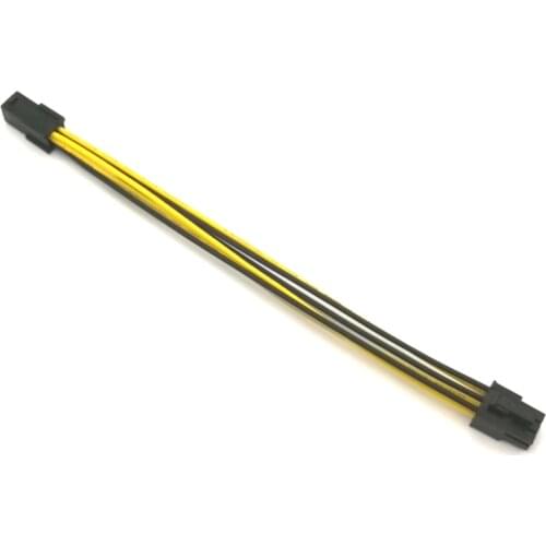 Angitu CPU 4Pin to 6Pin PCI-E Power Adapter Cable-20cm