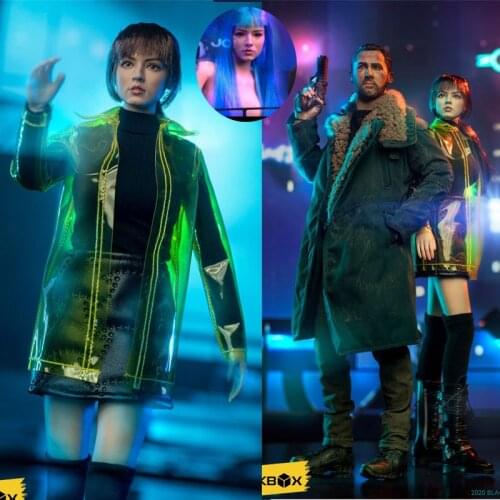 BLACKBOX BBT9018 GUESS ME SERIES JOI VIRTUAL GIRL with 2 Heads 1/6 Model 2.0 12'' Full Set Female Figure Doll For Collection