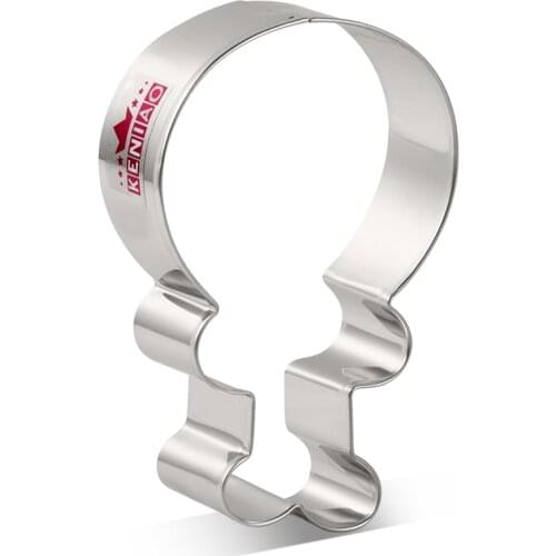 KENIAO Thanksgiving Turkey Leg Cookie Cutter - 6.9 x 9.8 cm - Biscuit / Fondant / Pastry Cutter - Stainless Steel