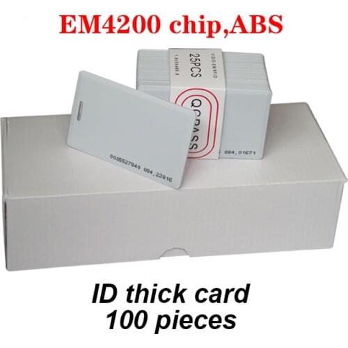 HOT Special card for middle distance ID RFID Card Smart Proximity Card For Access Control And Time Attendance System EM4200