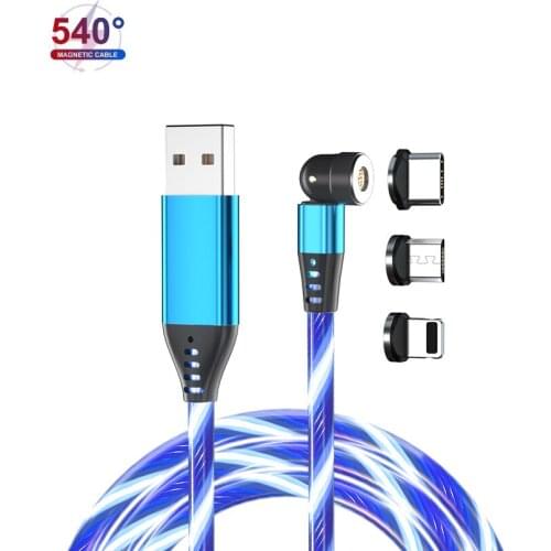 USB C Cable For Sony Xperia 10 Luminous Magnet Cable For Sony Xperia 10 Plus data Cable Magnetic Charger