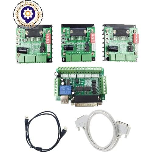 CNC system control system kit, 1pcs5 axis breakout board + 3pcs TB6560 driver.Buy as soon as possible