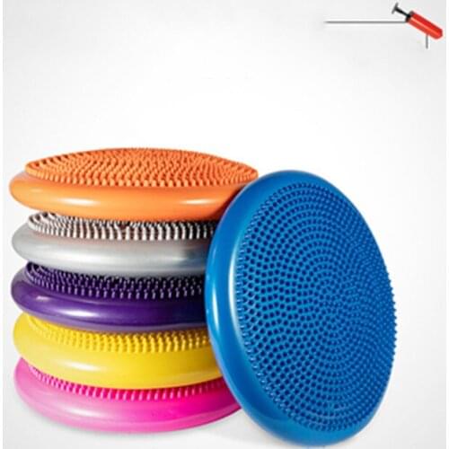Yoga Balance Mat Massage Cushion Balance Seat Cushion Plate Padded Thick Explosion-Proof Balance Ball Foot
