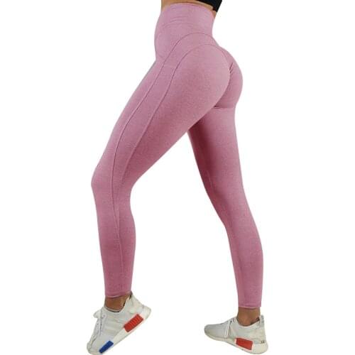 Sexy Push Up Leggings Women Workout Clothing High Waist Leggins Female Breathable Patchwork Fitness Pants ladies Gym Sports